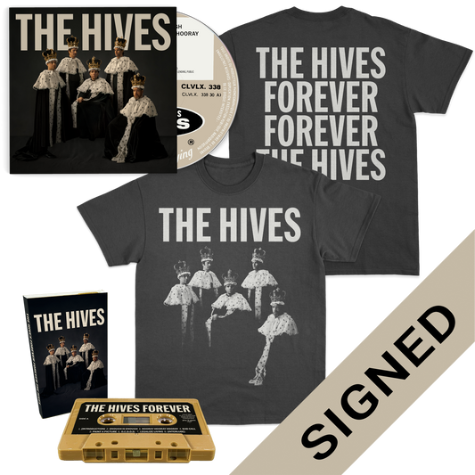 Signed CD Cassette and T shirt Bundle
