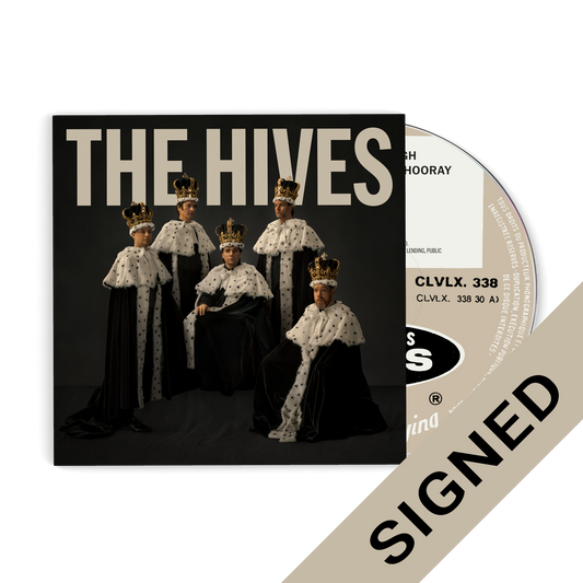 Signed CD - The Hives Forever Forever The Hives Official Store Exclusive