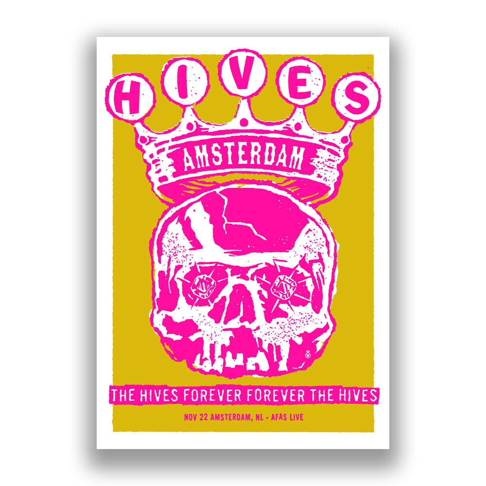 THE HIVES AMSTERDAM POSTER