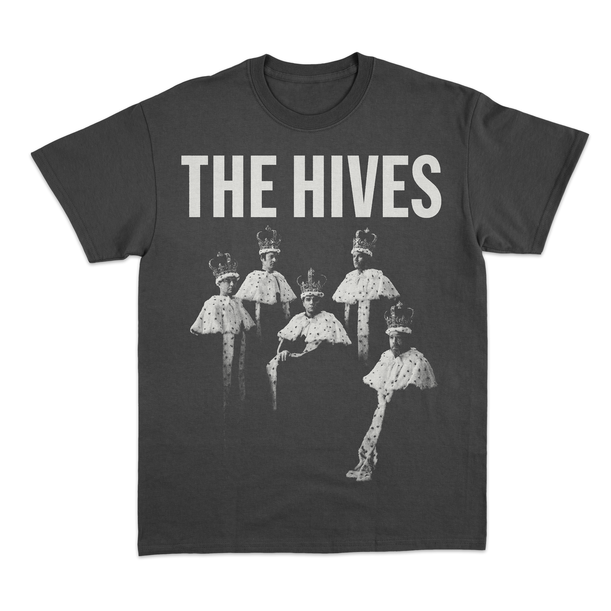 The Hives Forever Forever The Hives Rasterized Black T-Shirt