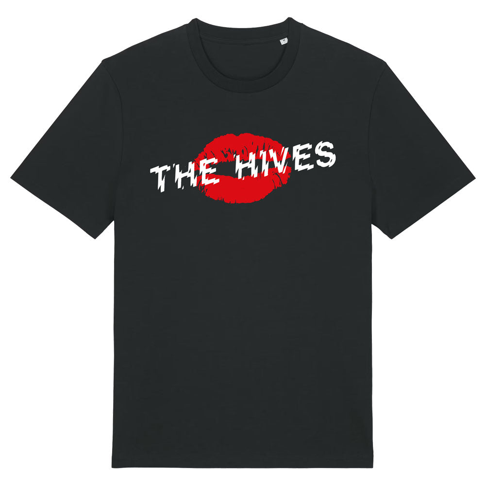 THE HIVES KISS TEE BLACK