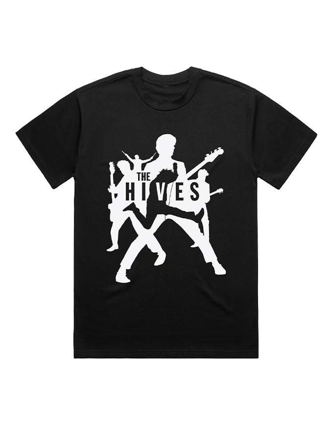 The Hives - Silhouette Black Tee