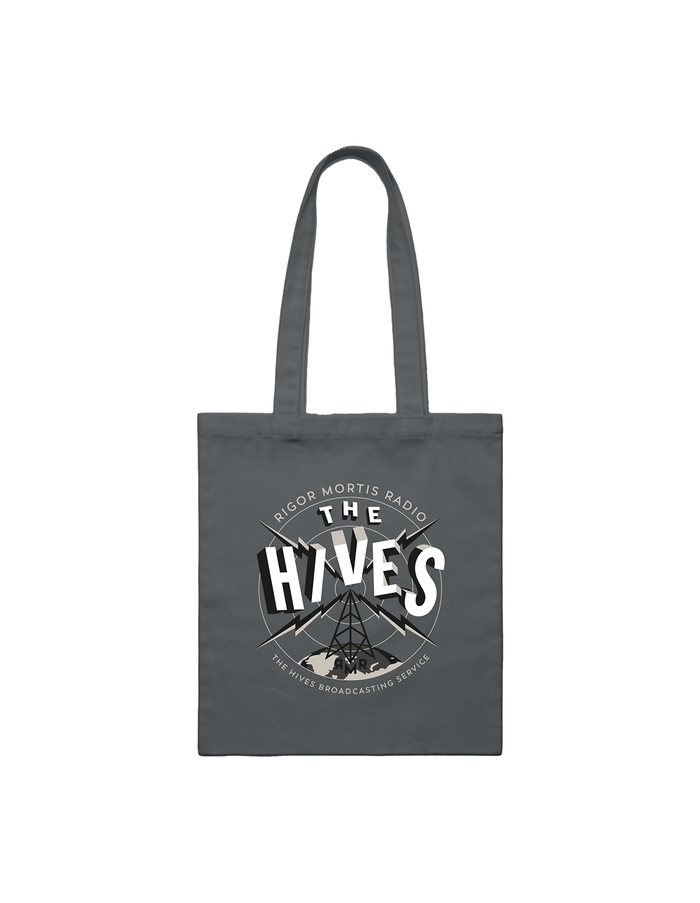 Rigor Mortis Radio Tower Charcoal Tote