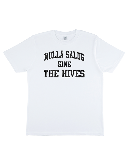 Nulla Salus Block White T-Shirt
