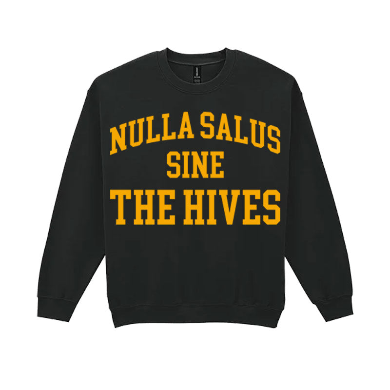 NULLA SALUS BLACK SWEATSHIRT