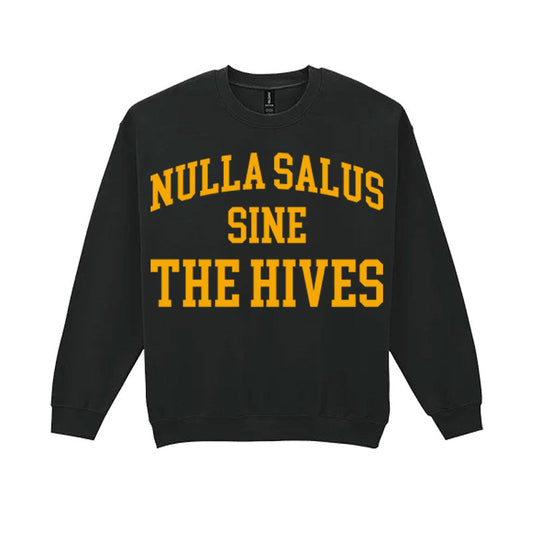 NULLA SALUS BLACK SWEATSHIRT