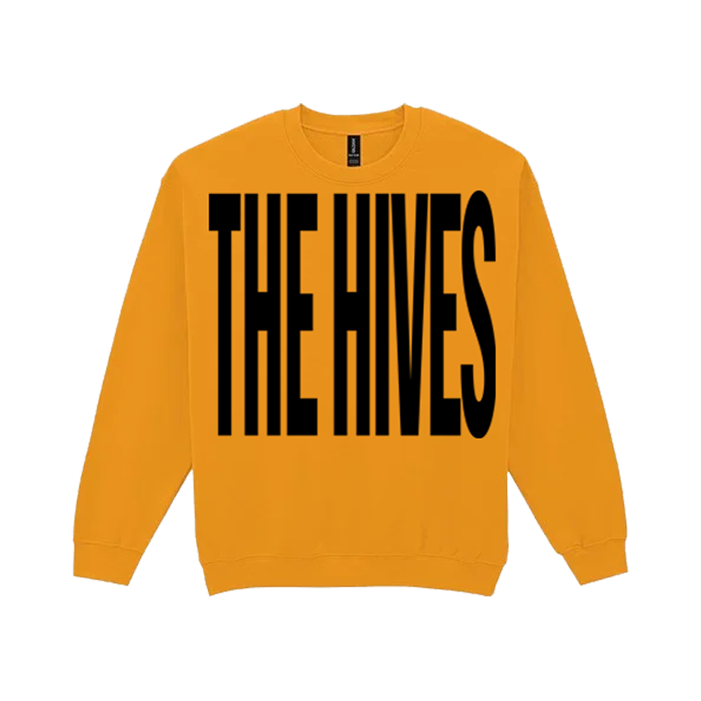 Stretch Logo Crewneck (Gold)