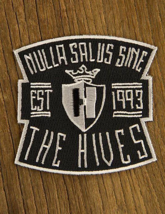 Nulla Salus Black Embroidered Patch (Black)