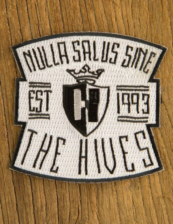 Nulla Salus Embroidered Patch (White)