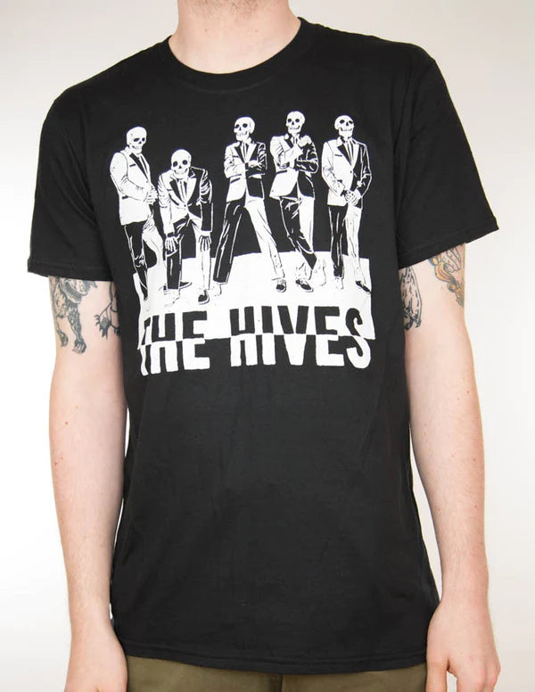 The Hives - Skeleton Black T-Shirt